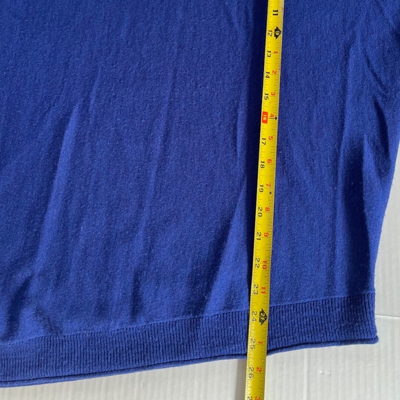 Eileen Fisher Sz S M Oversized Purple Merino Wool Sweater Cowl Neck Pullover - Picture 10 of 10